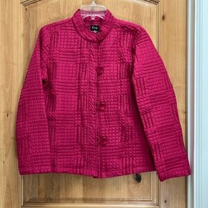 Analogy jacket with stitch detail.